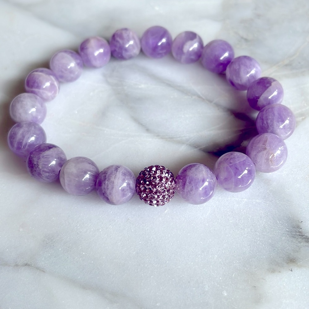 Amethyst Stretch Bracelet